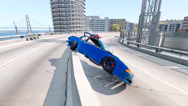 TRANSPORTING VOLKSWAGEN, DODGE, DACIA, CHEVROLET POLICE WITH MERCEDES TRUCKS - BeamNG.drive смотреть онлайн