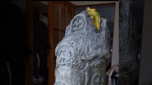 Сказочный дом,для украшения сада из цемента. смотреть онлайн