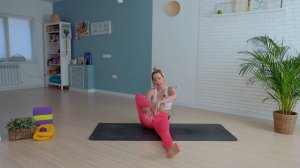 Йога в домашних условиях| Полноценный урок 60 минут | Йога для начинающих | Люба йога