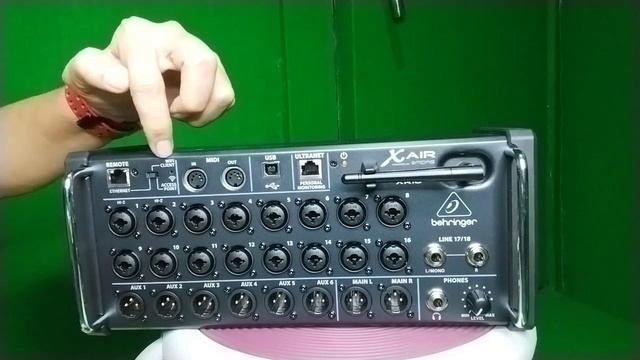 Review Mixer Digital Behringer XR AIR XR18, Mixer Digital Rack смотреть онлайн