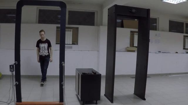 Арочный металлодетектор  ARENA  8000ST демонстрация