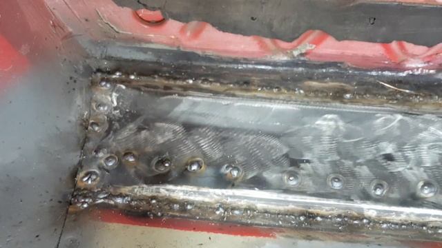 Ford Escort Xr3i cabriolet restoration project finishing drivers side repair panel part 2 смотреть онлайн