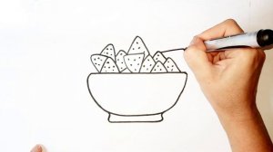 HOW TO DRAW A PLATE  \  CÓMO DIBUJAR UN PLATO  \  COMMENT DESSINER UNE ASSIETTE