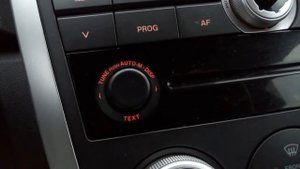 Mazda CX-7 мигает подсветка магнитолы в такт музыке