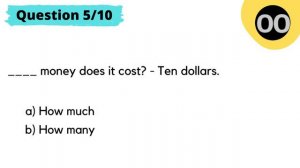 English Grammar Quiz | Question Words | Easy | Can You Pass 10/10?