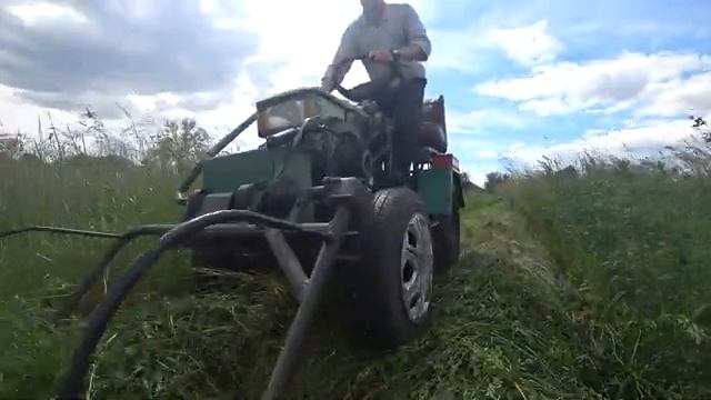 Обзор роторной косилки для самодельного мини-трактора. смотреть онлайн