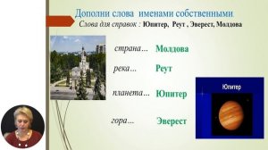 Русский язык и литература, 4-й класс, Имя существительное – часть речи