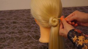 ЧТОБЫ ЛЕГКО, БЫСТРО и КРАСИВО? Причёска для средних/длинных волос за 5 минут