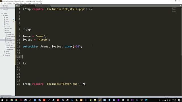 011. Bangla PHP Cookies and session | ⚡Advanced PHP Tutorial⚡ | Nirob Hasan