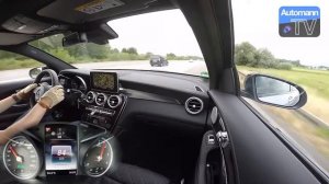 2016 Mercedes GLC 250 d 204hp 0 200 km h acceleration 60FPS