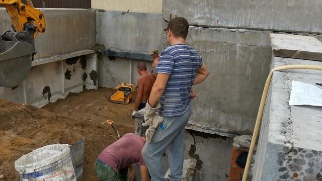 Самостройщики... Всё для вас.. повторное использования ребристых плит при устройстве фундаментов. смотреть онлайн