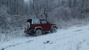 Три богатыря. УАЗ Симбир. Нива. Daihatsu Feroza.