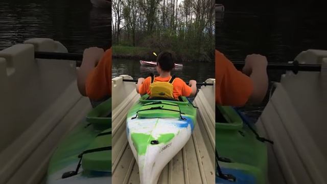 Self-launch kayak docks at PerthOutfitters.com, Perth, ON, Canada