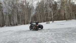 Honda X4 sidecar хонда Х4 с коляской