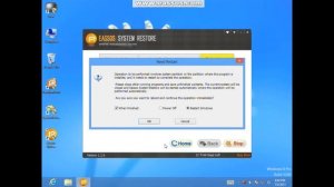 How to backup system with Eassos System Restore