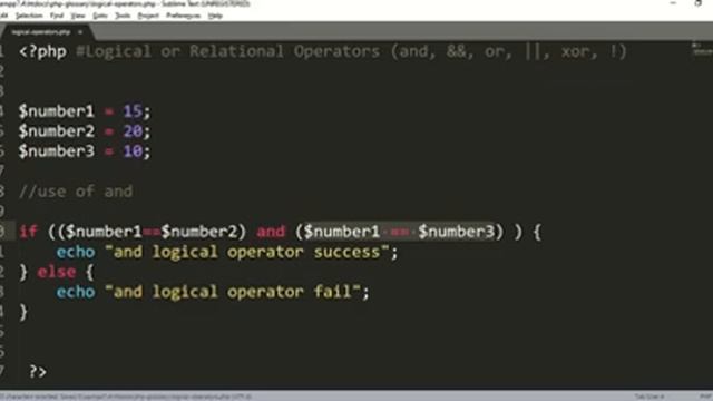 PHP Logical Operators in Hindi смотреть онлайн