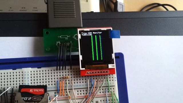 Commodore 64 Tiny C2N Monitor update (based on Atmel's ATTiny and the ILI9163/ST7735 display) смотреть онлайн