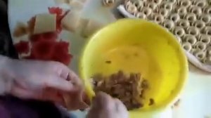 Быстрый способ лепки пельменей