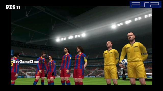 PES 2011 PS2 Vs PSP смотреть онлайн