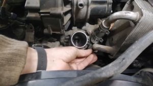 Замена термостата мерседес м112 w202