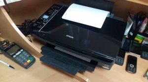 Печать на МФУ принтере Epson TX210