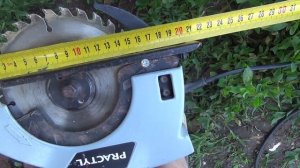 Простейший циркулярный станок из хлама за два часа