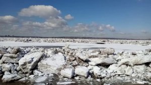Ледоход на реке Томь застопорился: обозреваю ситуацию по состоянию на 16 апреля 2024 года