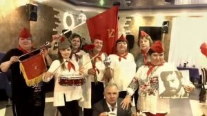 Ведущая Александра Козыренко юбилей в стиле СССР