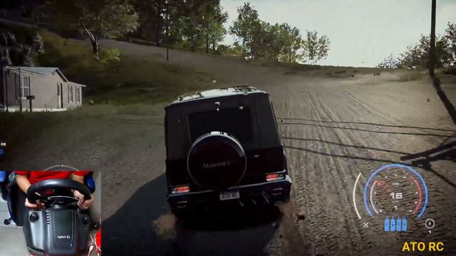 REBUILDING MERCEDES"AMG G63"17__NFS HEAT__steeringwheel__logitech__gamesplay PC