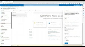 Mastering Azure Cosmos DB: Provisioning, APIs, Databases, Containers, and Item Creation Tutorial