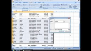 Naming Ranges in Microsoft Excel