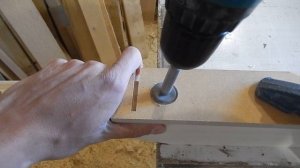 Как просверлить сверлом форстнера потай, если центр сверла попадает на отверстие и не центрируется!