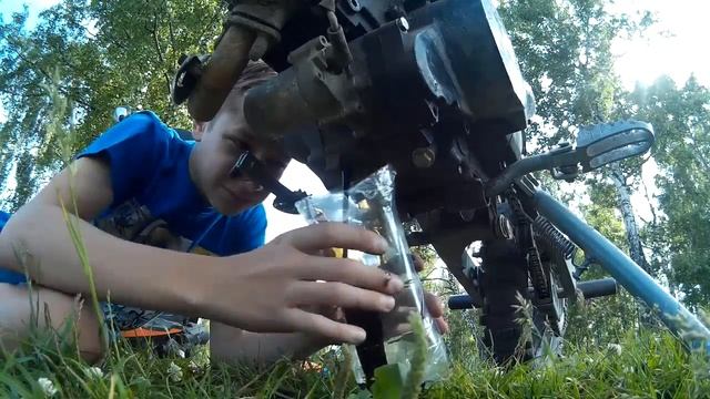 VLOG ● Застряли в лифте│Замена масла на питбайке│продаю свой ирбис ттр 110 ║ Dan Life смотреть онлайн