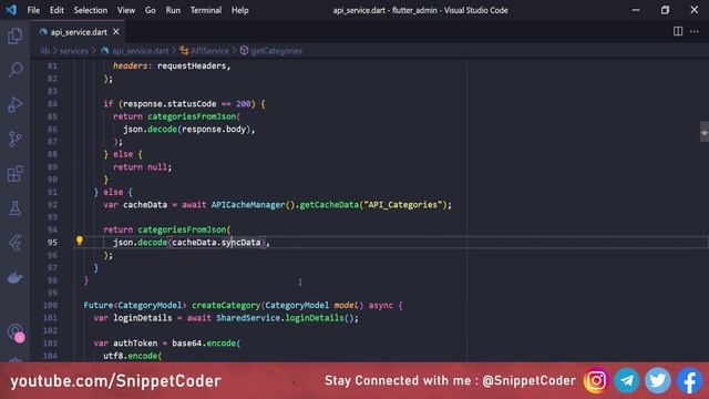 Flutter Offline Rest API Data Sync