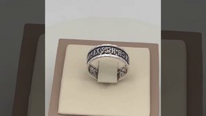 Кольцо 6101-047 (Серебро 925 пробы)