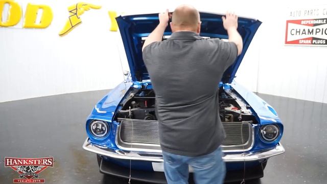 1968 FORD MUSTANG GT500 STYLE смотреть онлайн