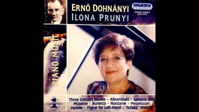Dohnanyi: Albumblatt (Ilona Prunyi - piano) 2000 смотреть онлайн