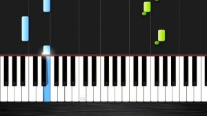 The Pink Panther Theme - EASY Piano Tutorial by PlutaX