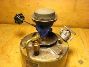 Примус  Шмель  2.Розжиг.Трубка Вентури.