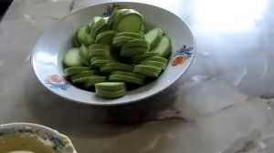 Кабачки в кляре во фритюре