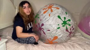 over inflating a 48 inch beach ball