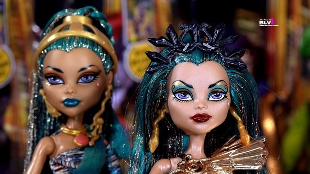 Новые куклы Монстер Хай 2015 Кетти и Нефера (Catty Noir Nefera) БУ ЙОРК обзор Monster High смотреть онлайн