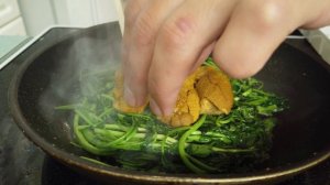 REAL LIFE ANIME FOOD RECIPES (Sea Urchin Watercress) ワカコ酒 wakako zake