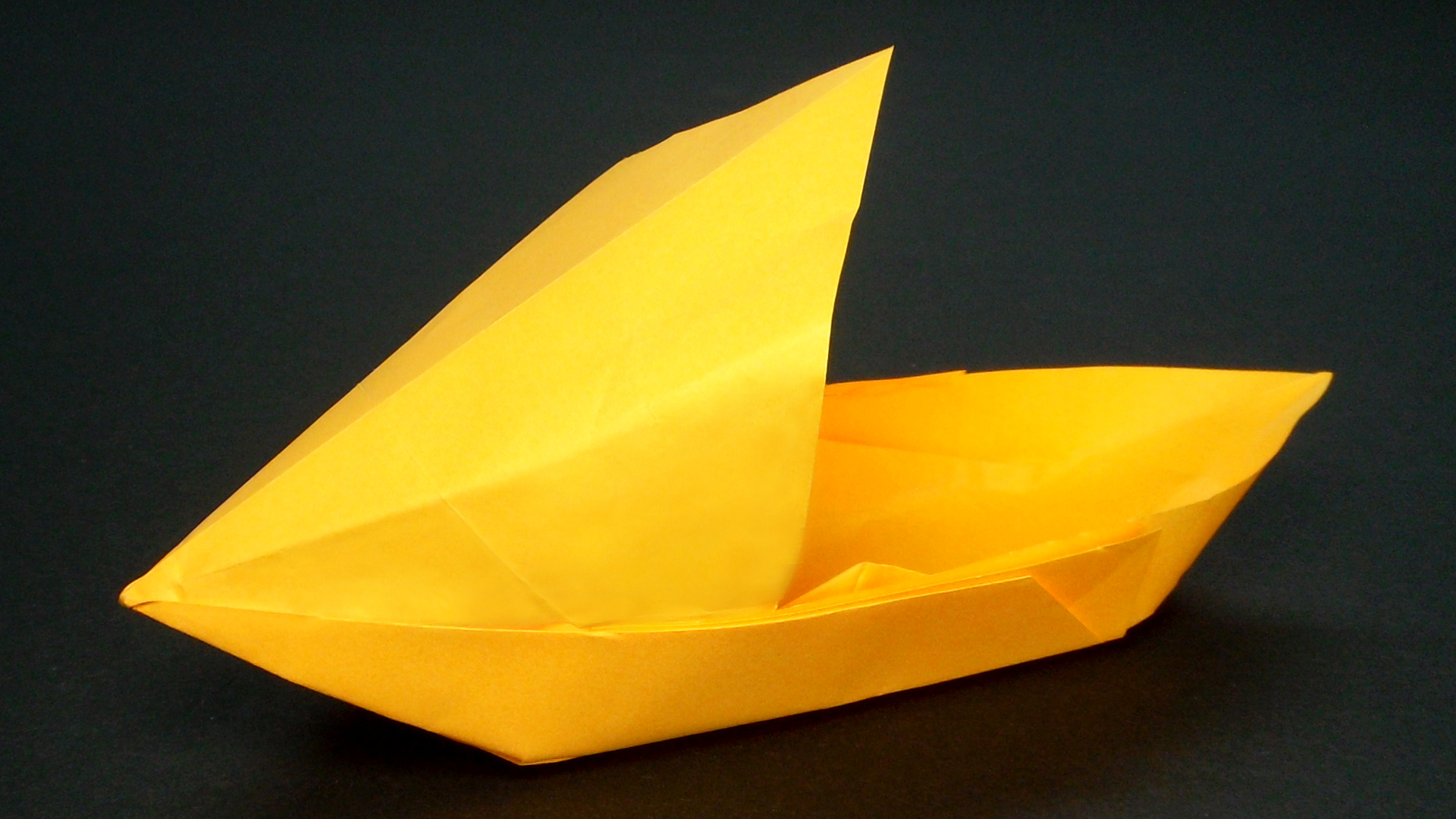 Как сделать Катер из бумаги | Оригами Катер своими руками | Простая Моторная Лодка без клея
