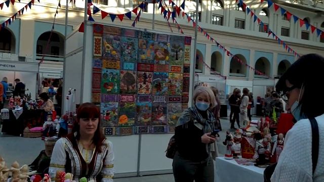 Москва. Декабрь 2021. Гостиный Двор. Выставка "Искусство куклы" Часть 6 смотреть онлайн
