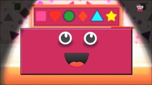форма песни | узнать формы | стишки для детей | Shapes Song | Preschool Songs