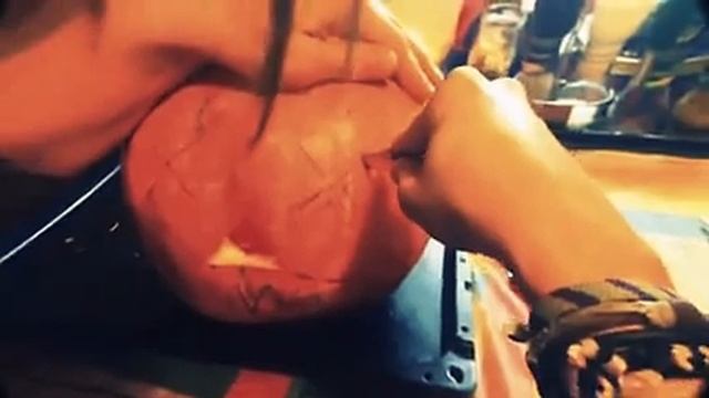 Как сделать тыкву Светильник Джека для Хэллоуина. How to make a pumpkin for dolls Halloween