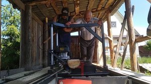 Мини пилорама