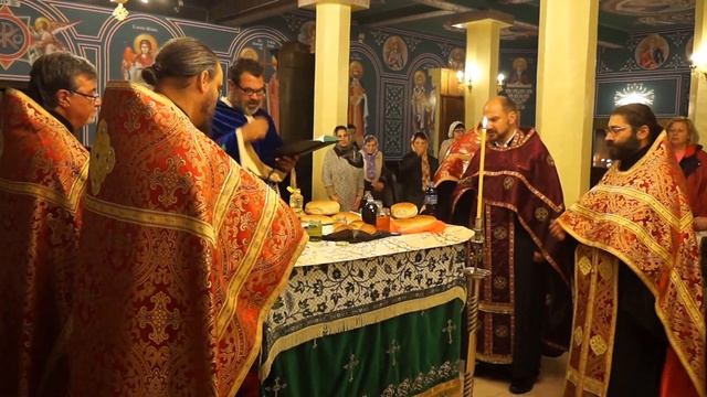 Акатист на Св. Йоан Рилски - храм "св. Йоан Рилски" Бургас 2014 смотреть онлайн