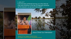 Jesus Christ Our Intercessor | Cebuano Devotional